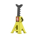 Kokiya 6 Ton Scale Jack Stand, Height Adjustable, Replacement, Decoration Tool, Yellow