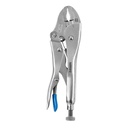 HART 7-Inch Curved Jaw Locking Pliers, Chrome Vanadium Steel