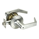 Yale 5400LN Series Grade 1 Privacy Cylindrical Lockset, Augusta Lever, Keyless, Satin Chrome Finish, Non-Handed, 2-3/4" Backset, ASA Strike