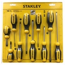 10 Piece Standard Fluted Screwdriver Set, Each