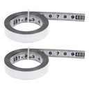 Self-Adhesive Measuring Tape 400Cm Stainless Steel Metric Left to Right Read, 2 Pieces