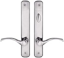 Andersen Newbury Style (Double Active) Hinged Door Hardware Set in Polished Chrome