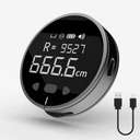 Electric Distance Measuring Instrument | Digital Measuring Tape Smart Digital Tape Measure with LCD Display Digital Ruler Type-C Rechargeable Length Measuring Tools for Flat High Precision Father