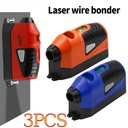Mini Vertical Spirit Level Tool Laser Level Laser Guided Level Line Measurement Gauge Tool, 3PCS