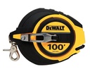 Dewalt 100 Ft. L X 0.38" W Closed Case Long Tape Measure Black/Yellow 1 Pk