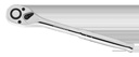 HART 90-Tooth 1/2-Inch Drive Ratchet, Chrome Vanadium Steel