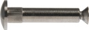Hillman 44788 1/4-20 X 1-9/16-Inch Stainless Steel Binding Post with Screw, Smooth Head, 3/8" Hole, 6-Pack