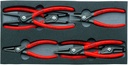 Tools - 6 Piece Circlip Pliers Set in Foam Tray (002001V02)