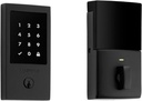 8225.190.ZW Minneapolis Touchscreen Zwave Deadbolt - Satin Black