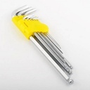 9 Piece Metric Wobble Ball End Hex Key Allen Wrench Tool Set