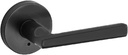 Kwikset 155MRLRDT-514 Montreal round Privacy Door Lock Iron Black Finish