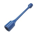 K Tool International 30307A 19Mm Hex Torque Stick with 1/2" Drive for Garages, Repair Shops and DIY, 6-Point, 9-15/16" Long, 80 Ft/Lbs, Solid One-Piece Construction, Chromoly Steel, Blue