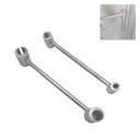 PEXIOAN Hinge Gap Adjustment Wrench, Door Hinge Repair Tool, 14-25Mm Door Hinge Adjustment Tool Hand Tool Adjustable Wrench Tool (All)