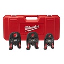 Milwaukee Tool Press Jaw Kit,1/2 in to 1 in Pipe 49-16-2696