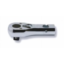 Koken 3753SMB 3/8 Sq. Dr. Ratchet Handle 24 Teeth Short Length 81Mm Push