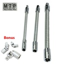 1/4 3/8 1/2" Flexible Socket Extension Ratchet Set Flex Bar Universal Joint