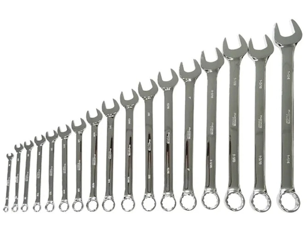 Platinum Tools 17 Pc Sae Wrench Set - Professional Quality