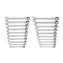 Gearwrench 20 Piece Ratcheting Wrench Set MM/SAE