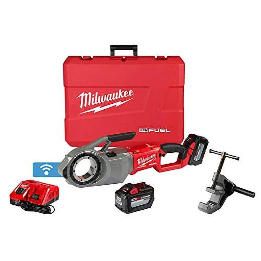 Milwaukee M18 Fuel Cordless Pipe Threader Kit - Brushless Tech