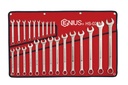 Genius Tools 24 Piece Metric Combination Wrench Set (Matte Finish) - HS-024M