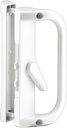 Prime-Line C 1221, Diecast, White Sliding Door Handle, Single Pack
