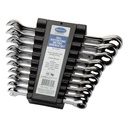 Eastwood 10 Piece Ratcheting Combination Metric Size Wrench Set