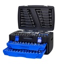 266 PCS Mechanics Tool Set, Hand Tool Box, Professional Mechanic Tool Kit Socket Wrench Set with Storage Case, Home Repair Tool Kit for Electrical, Plumbing, Carpentry, Automotive