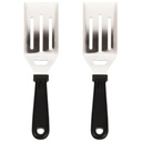 2Pcs Stainless Steel Small Spatula for Kitchen Use Metal Spatula