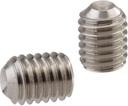 Socket Set Screw, Cup Point, 1/4-20 X 1", Stainless Steel, 18-8, Hex Socket Drive (Quantity: 100) Coarse Thread, 1/4 Inch Grub/Blind/Allen/Headless Screw, Length: 1 Inch