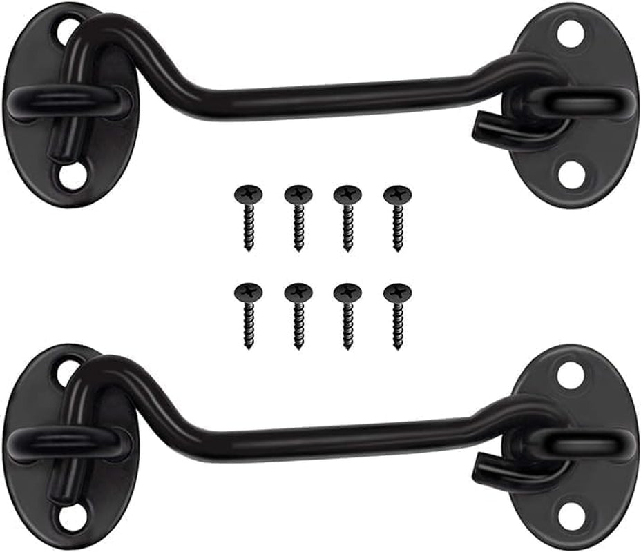 Stainless Steel Hook and Eye Latch – Secure Barn Door Lock