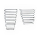 24 Piece Sae/Metric Long Pattern Combo Wrench Set