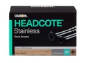 Headcote Trim Screws - #7 X 2-1/4" - #38 Black- 305 Stainless Steel - 350 Pc Deck Pack- STX38T07225