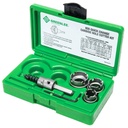 Greenlee 655 Durable Carbide Quick Change Cutter Set for Stainless Steel - 4Pc