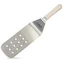 Lamson White 3" X 8" Stainless Steel Perforated Flexible Turner / Spatula