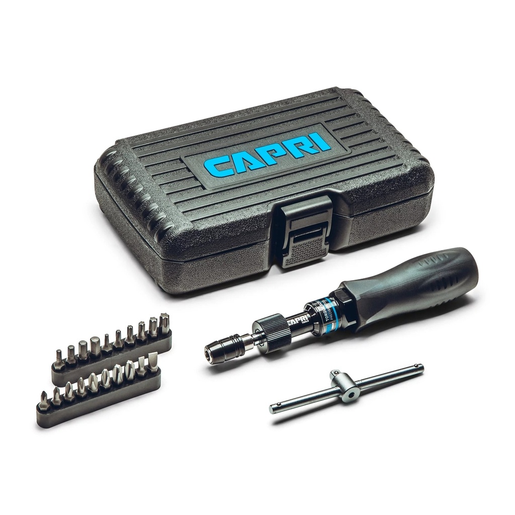 Capri Tools Precision Torque Screwdriver Set - Small, Black