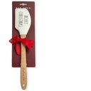 Rae Dunn White Silicone Spatula MERRY CHRISTMAS LL Black Font