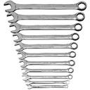 Apex Tool Group 228713 Master Mechanic Combo Wrench Set, Metric - 11 Piece