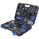 Prostormer 198 Pcs Hand Tool Set DIY Home Repair Kit Car Repair Tool Set Wrench Saw Screwdriver