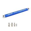 Offset Extension Wrench 3/8 15.4In, Multifunctional Tight Reach Extension Wrench Set with 1/2",1/4" and 3/8" Square Drive Adapters