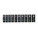Steelman 10 Piece 1/2 In. Drive Deep Impact Grade Thin Wall Socket Set 99438