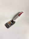 Joie Set of Two Stainless Steel Small & Large Baking Spatulas White/Red Handle