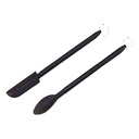 Jilgteok Easter Clearance Mini Silicone Spatula Set,Makeup Spatula,Thin Jar Scraper for Kitchen,New Handle Telescopic Small Spatulas Gifts for Women