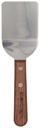 Dexter Stainless Steel Mini Turner with Rosewood Handle - 2 1/2"L X 2 1/4"W Blade
