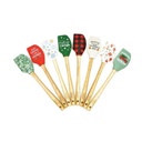 DM Merchandising 9065246 Krumbs Kitchen Assorted Silicone Christmas Spatula - Pack of 24