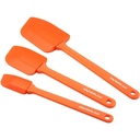 Rachael Ray 3-Piece Spatula Set, Orange