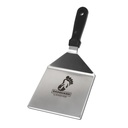 The Sasquash 'Mammoth' Spatula - Professional Grade Extra Wide Smashed Burger Turner - Heavy Duty One Pound Stainless Steel Griddle and Grill Tool