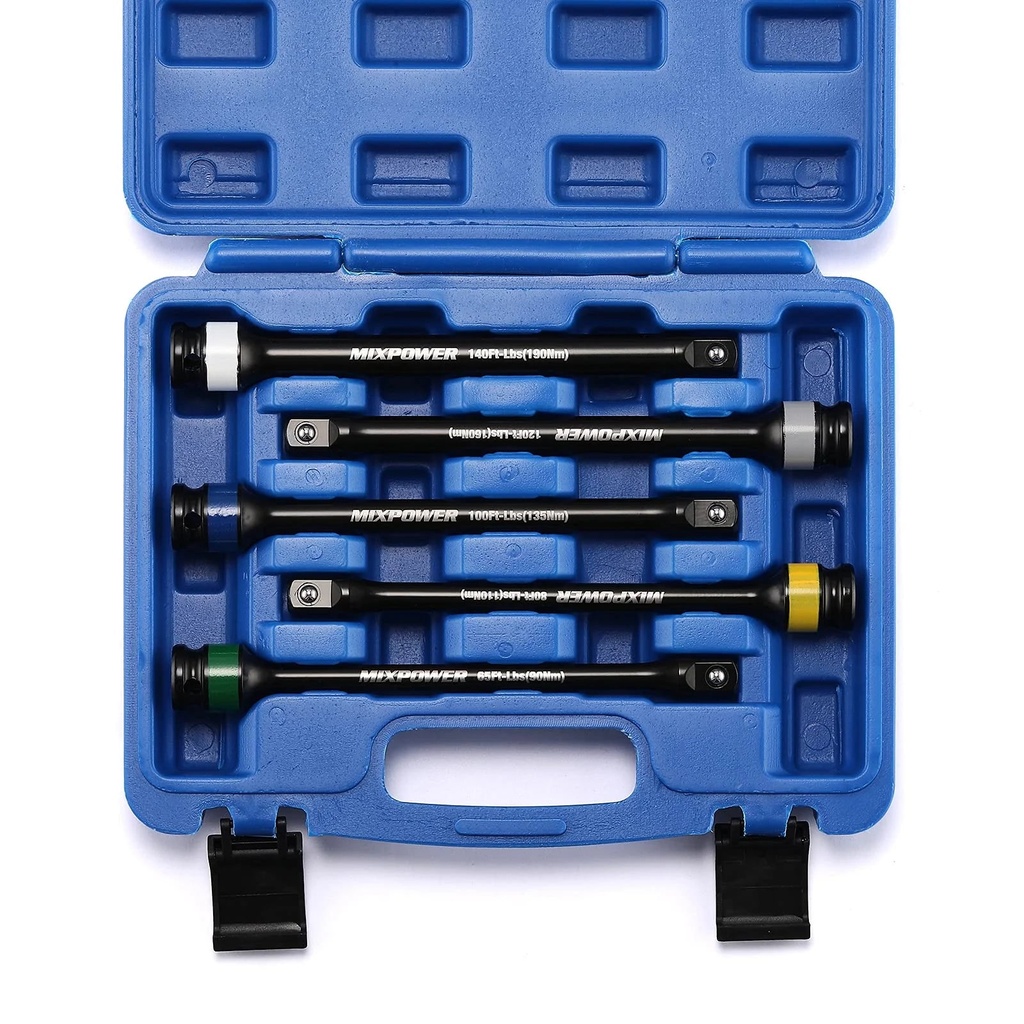 MIXPOWER Torque Limiting Socket Extension Bars 1/2