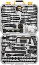DEKO 218 Pcs Professional Mechanics Tool Kit Automotive Hand Tool Set