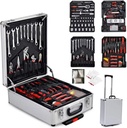 Ubesgoo 799 Pcs Tool Set, Household Repair Hand Tool Kit, Mechanics Tool Kit, with Trolley Case