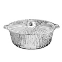 Jetfoil Disposable Aluminum Pot with Lid Complete Set Good to Use on Stove-Excellent for Small Kitchens, Truckers, Camping, Rvs &Take-Out (Large: Qty-3 )